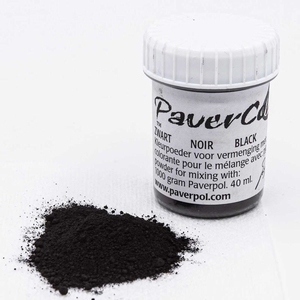 Pavercolor pigmentpoeder CLOR016 Zwart