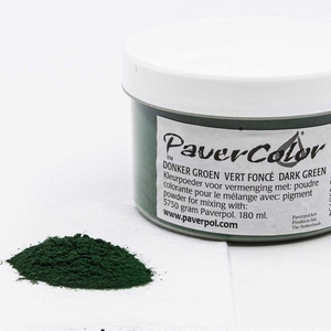 Pavercolor pigmentpoeder CLOR018A Donker Groen (grootverp.)