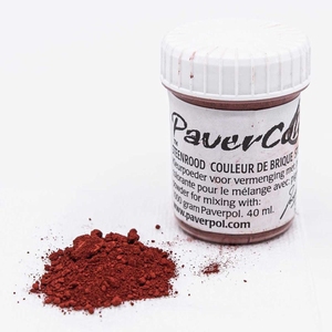 Pavercolor pigmentpoeder CLOR037 Steen Rood