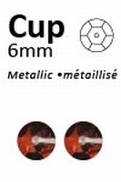 Pailletten 306 Koper metallic facon 6mm