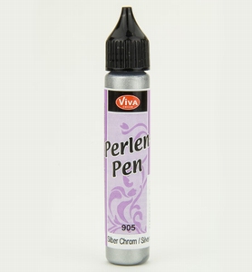 VIVA Decor Perlen Pen 905 Metallic Zilverchrome