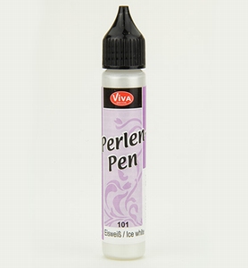 VIVA Decor Perlen Pen 101 Parelmoer Ice wit