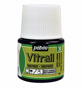 Pebeo glasverf Vitrail 34 Transparant - Apple Green