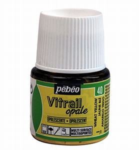 xPebeo glasverf Vitrail 40 Opale - Wheat Yellow (dekkender)