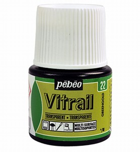 Pebeo glasverf Vitrail 22 Transparent - Greengold