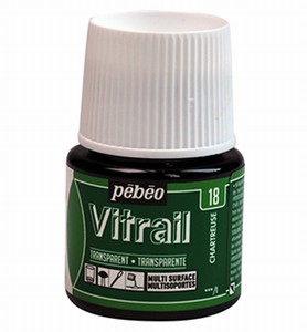 Pebeo glasverf Vitrail 18 Transparant - Chartreuse