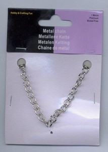 H&C Fun 12029-1001 Ketting Platinum zilver 5,5mm ca. 1meter