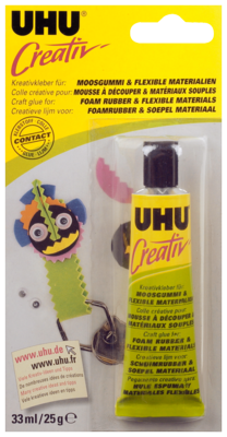 UHU foamlijm voor foam / rubber art. 47195