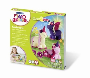 Fimo Kids set 8034-19 Form & Play Unicorn/Eenhoorn