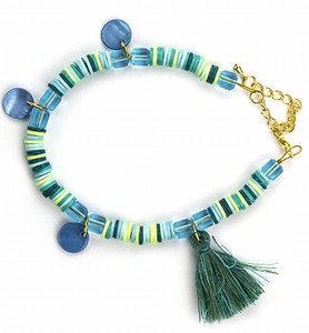 DIY Katsuki Mix bracelet set H&C12415-8002 Turquoise