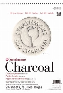 Strathmore tekenblok Charcoal 100% katoen 5601 (laatste)