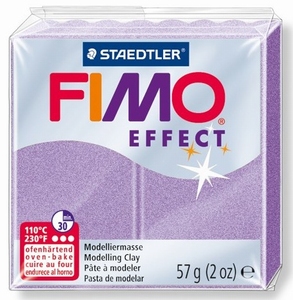 Fimo Soft 8020-607 effect Parelmoer Lila