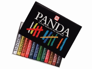 Talens 95830012 Panda Oliepastel set 12 kleuren 400C12