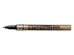 Sakura Pen-Touch permanent marker Goud fijn 41301(SE)
