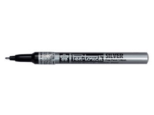 Sakura Pen-Touch permanent marker Zilver fijn 41302(SE)