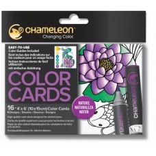 Chameleon CC0101 embossed Color Cards Nature