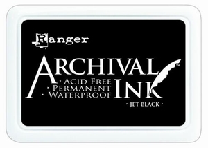 Ranger Archival Ink pad AIP31468 Jet Black