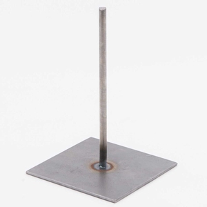 Standaard: Metalen pin 15cm (voet circa 10x10cm)