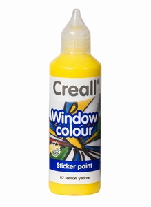 Creall glass 20502 window color Citroen geel/Lemon Yellow