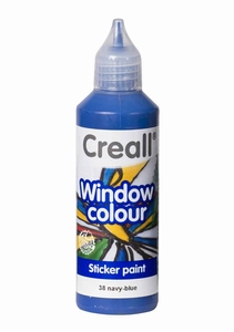 Creall glass 20538 window color Marine blauw