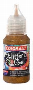 Collall/Colorall 3D Deco Glittergel DG01 Goud**