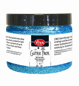 VIVA Decor Glitter paste120360348 Saffier licht Blauw 150ml