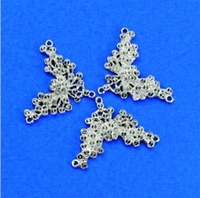 H&CFun 11808-1801 Metalen ornament v-vorm voor strass