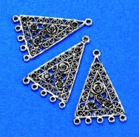 H&CFun 11808-9259 Metalen ornament driehoek