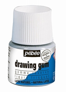 Pebeo Drawing gum 33000 flacon 45ml maskeermiddel