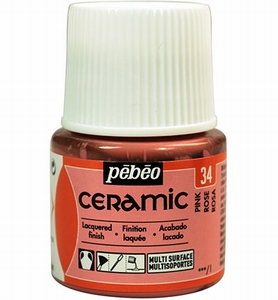 Pebeo Ceramic verf 025-034 Pink