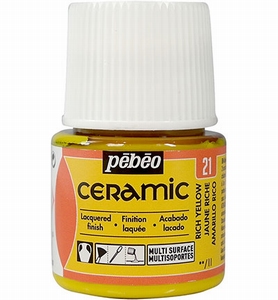 Pebeo Ceramic verf 025-021 Rich Yellow