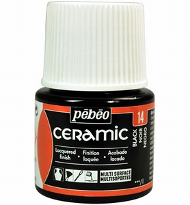 Pebeo Ceramic verf 025-014 Black