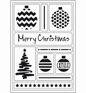 VIVA Decor Flex Stencil 4004.095.00 Merry Christmas A5