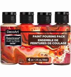 DecoArt DASK511 Multi-Surface Acrylverf Lava Pouring Kit