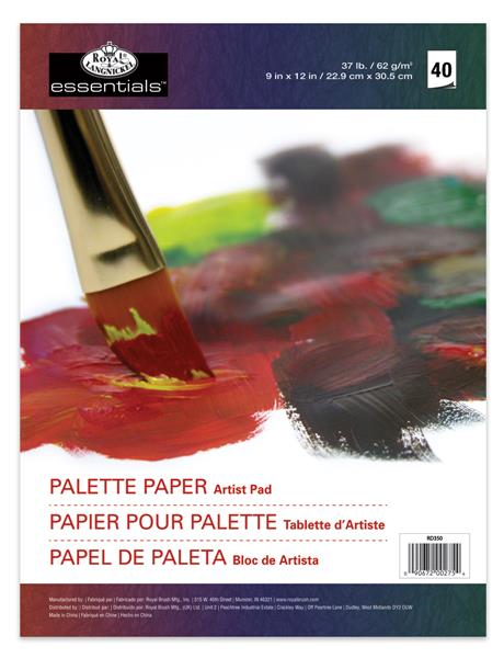 R&L RD350 Palette/Afscheurpalet Paper artist pad 40sheets