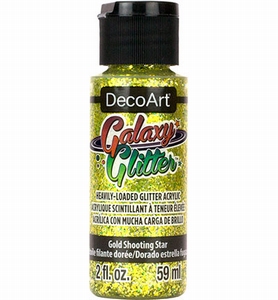 DecoArt Galaxy Glitter acrylverf DGG01 Gold Shooting Star
