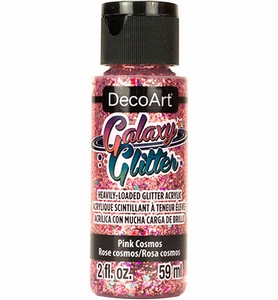 DecoArt Galaxy Glitter acrylverf DGG07 Pink Cosmos
