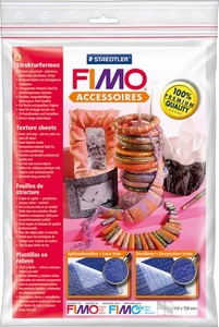FIMO texture sheet set 874406: Lace trim en Deco trims**