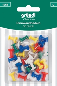Grundl wolle 1368 (C) Push pins 35stuks