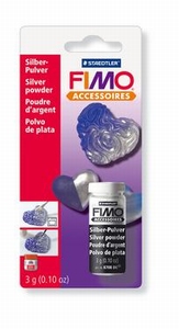 FIMO Accessoires 8708BK metallic poeder zilver**