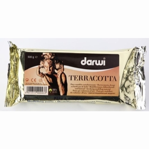Darwi Terracotta klei 500gram art. DA0810500