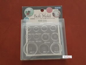 Padico ML177 Soft Mold Buttons/knopen