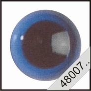Lesuh 4800710 Veiligheidsogen Blauw transparant 10mm