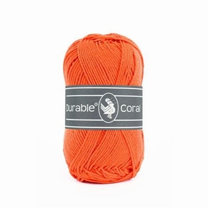 Durable Coral brei- en haakkatoen 010.6 2194 Oranje