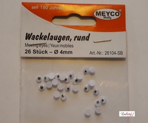 Meyco 26104-SB Wiebelogen rond 4mm / 26stuks