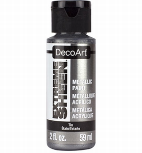 DecoArt metallic acrylverf DPM09 Extreme Sheen Tin
