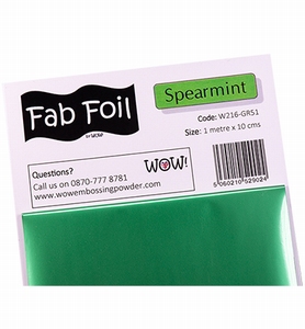 WOW! W216-GR51 Fabulous Foil  Spearmint