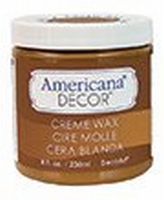 DecoArt Americana ADM02-20 Decor Creme Wax: Golden Brown