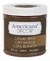 DecoArt Americana ADM07-20 Decor Creme Wax: Deep Brown