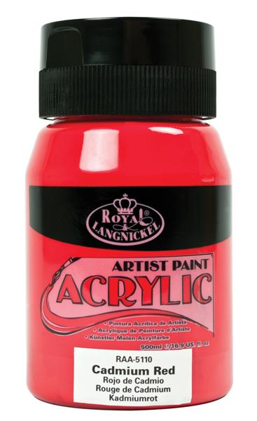 Royal & Langnickel artist acrylic RAA-5110 Cadmium Red